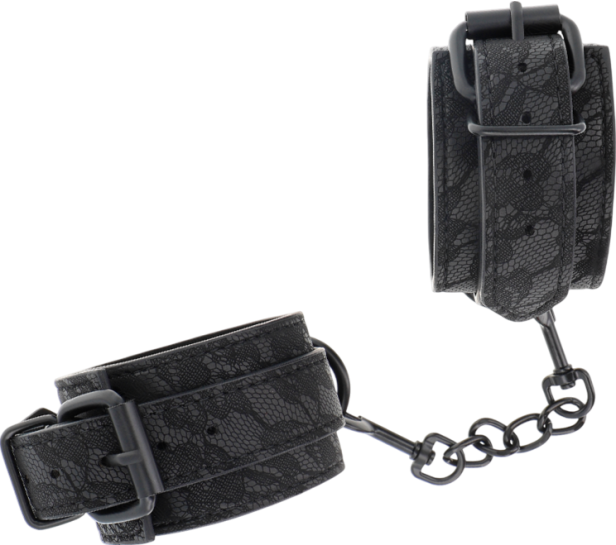 Bondage δεσμά από neoprene σε μαύρο χρώμα