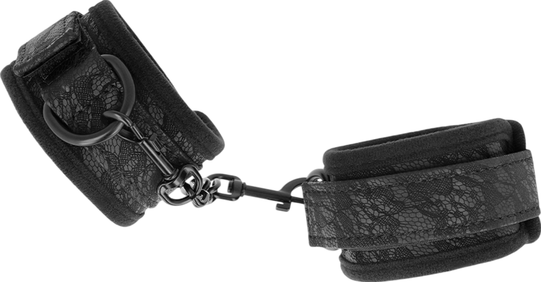 Bondage δεσμά από neoprene σε μαύρο χρώμα