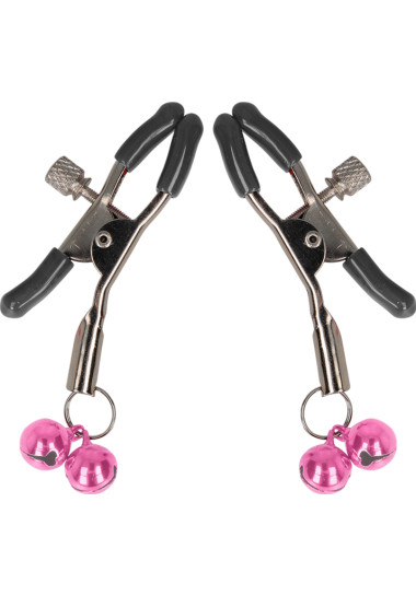 Μεταλλικοί σφιγκτήρες θηλών σε ασημί χρώμα