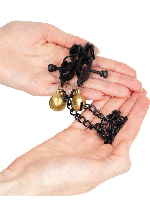 Μεταλλικοί σφιγκτήρες θηλών σε ασημί χρώμα