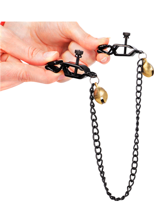 Μεταλλικοί σφιγκτήρες θηλών σε ασημί χρώμα