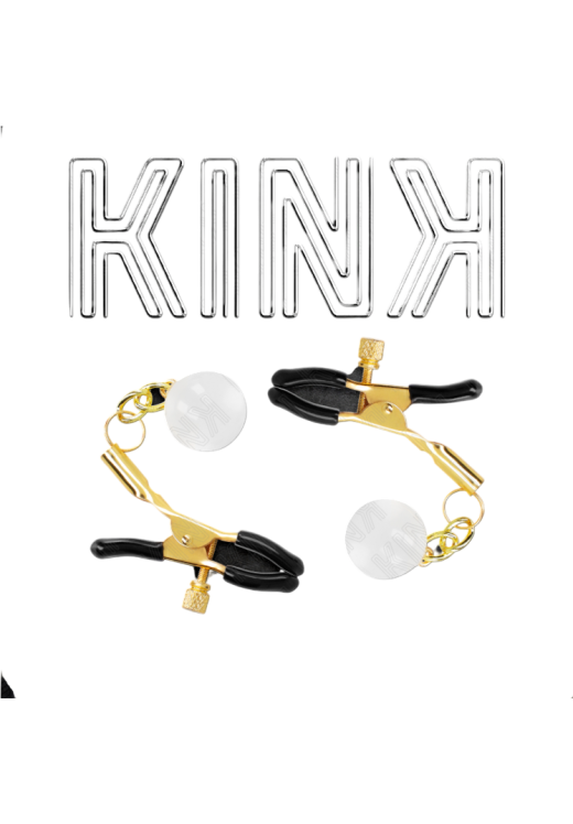 Μεταλλικοί σφιγκτήρες θηλών σε χρυσαφί χρώμα