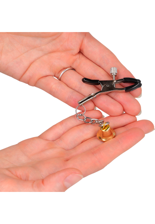 Μεταλλικοί σφιγκτήρες θηλών σε ασημί χρώμα