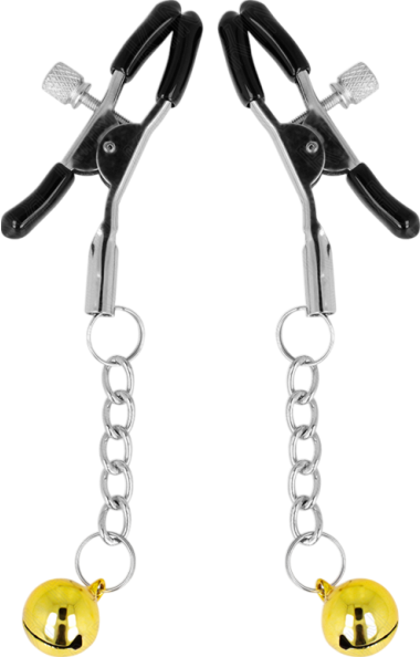 Μεταλλικοί σφιγκτήρες σε χρυσαφί χρώμα με ενσύρματο κοντρόλ