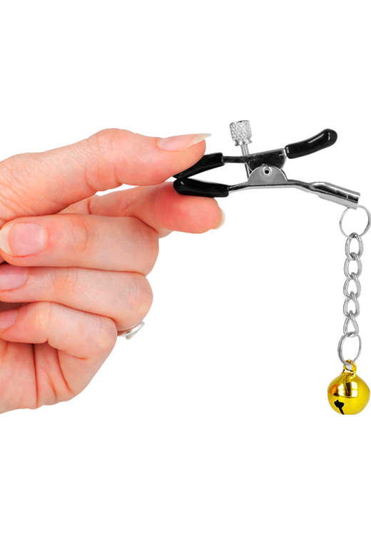 Μεταλλικοί σφιγκτήρες σε χρυσαφί χρώμα με ενσύρματο κοντρόλ