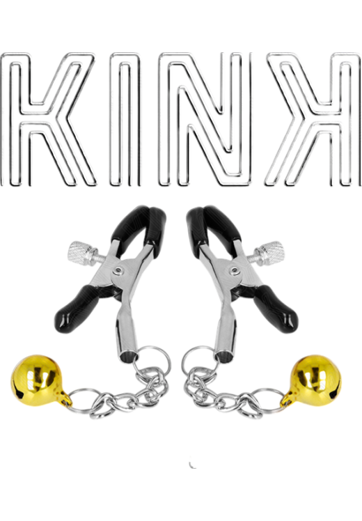 Μεταλλικοί σφιγκτήρες σε χρυσαφί χρώμα με ενσύρματο κοντρόλ