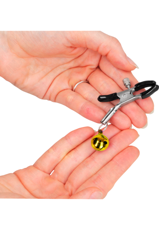 Μεταλλικοί σφιγκτήρες σε χρυσαφί χρώμα με ενσύρματο κοντρόλ