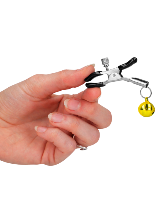 Μεταλλικοί σφιγκτήρες σε χρυσαφί χρώμα με ενσύρματο κοντρόλ