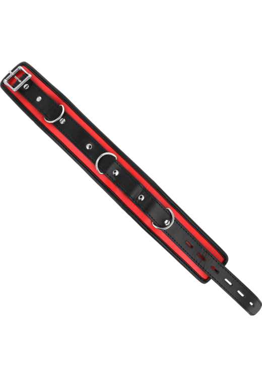 Κολάρο από δερματίνη σε κόκκινο χρώμα