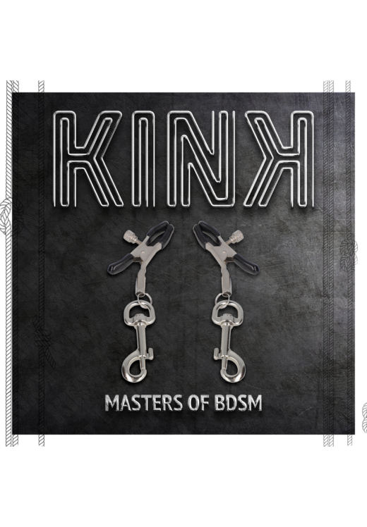 Μεταλλικοί σφιγκτήρες θηλών σε ασημί χρώμα