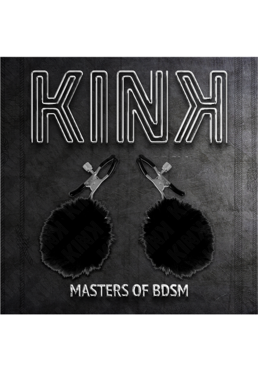 Μεταλλικοί σφιγκτήρες θηλών σε μαύρο χρώμα