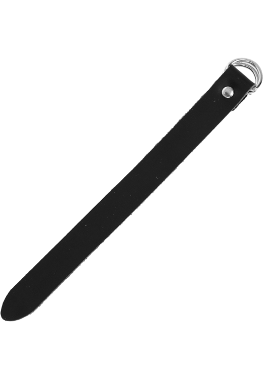 Δερμάτινο δαχτυλίδι πέους σε μαύρο χρώμα