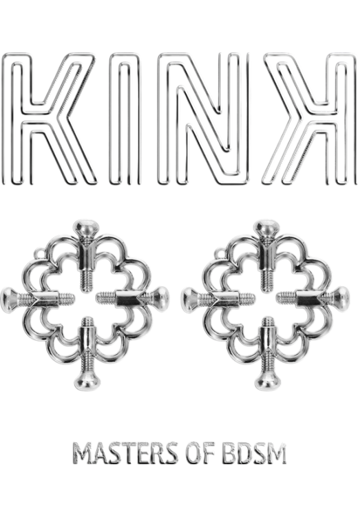 Μεταλλικοί σφιγκτήρες θηλών σε μαύρο χρώμα