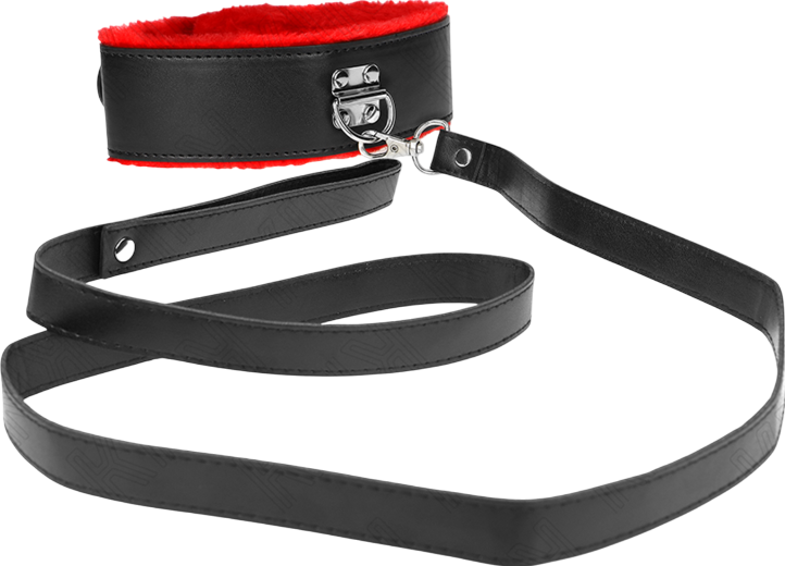 Κολάρο από δερματίνη σε μαύρο χρώμα