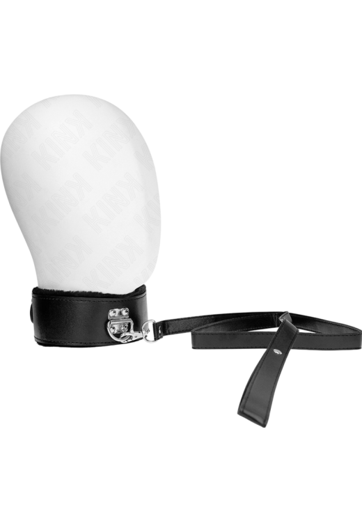 Κολάρο από δερματίνη σε μαύρο χρώμα