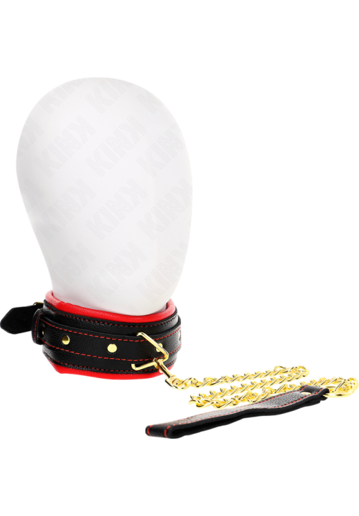 Κολάρο από δερματίνη σε μαύρο χρώμα