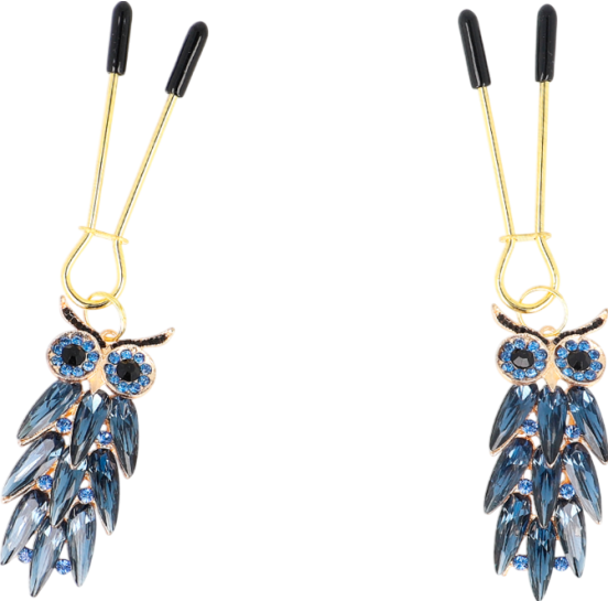 Μεταλλικοί σφιγκτήρες θηλών σε χρυσαφί χρώμα