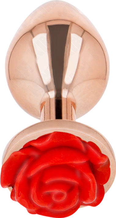 Σφήνα με κόσμημα από ατσάλι σε χρυσαφί χρώμα, μήκους 10,2 εκ. και μέγιστης διαμέτρου 3,8 εκ.
