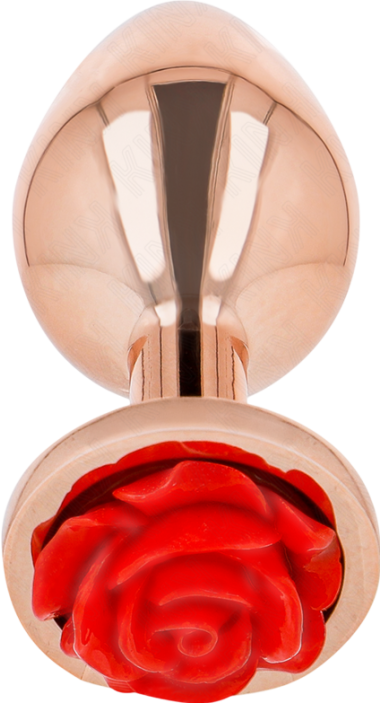 Σφήνα με κόσμημα από ατσάλι σε χρυσαφί χρώμα, μήκους 7,8 εκ. και μέγιστης διαμέτρου 2,8 εκ.