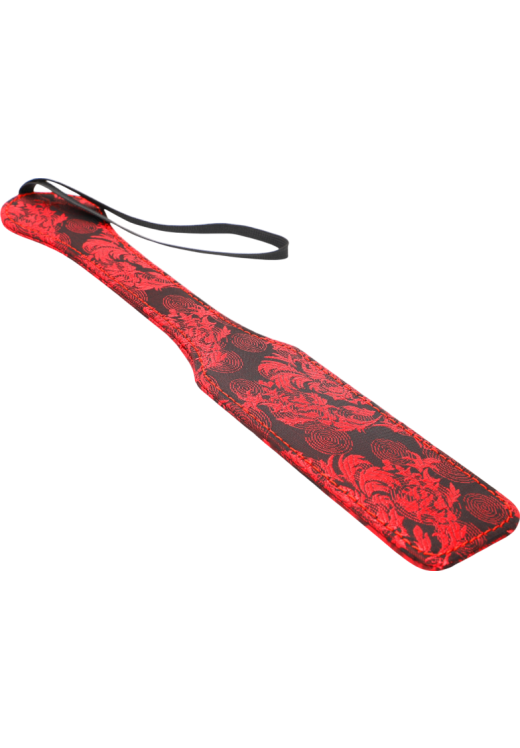 Κουπιά από δερματίνη σε κόκκινο χρώμα, μήκους 40 εκ.