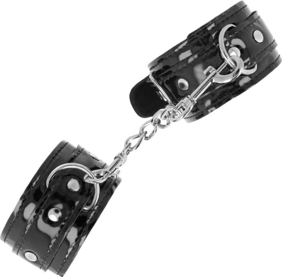 Bondage δεσμά από neoprene σε μαύρο χρώμα