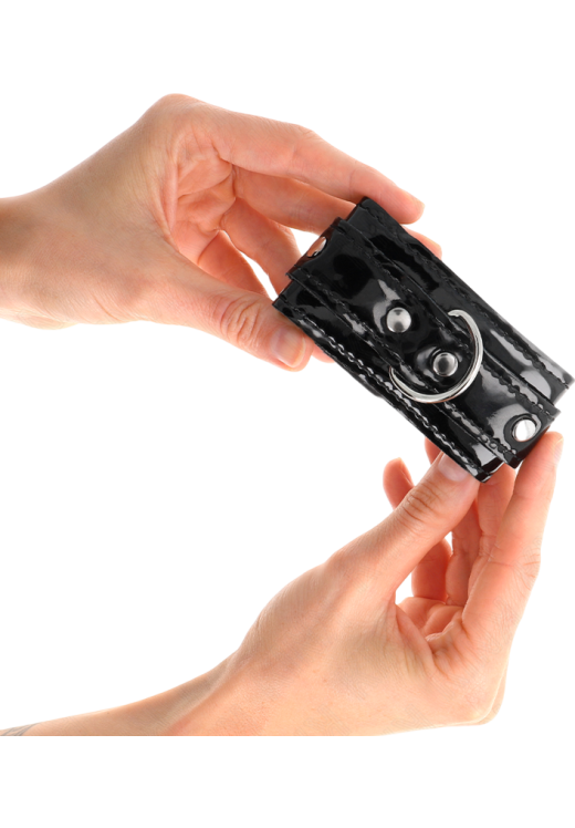 Bondage δεσμά από neoprene σε μαύρο χρώμα