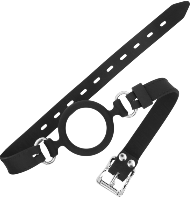 Φίμωτρο από δερματίνη σε κόκκινο χρώμα, μήκους 62 εκ.