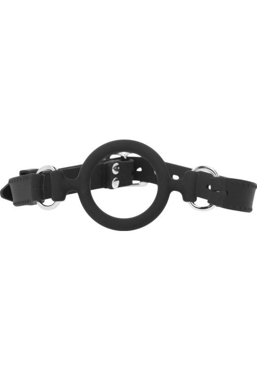 Φίμωτρο από δερματίνη σε κόκκινο χρώμα, μήκους 62 εκ.