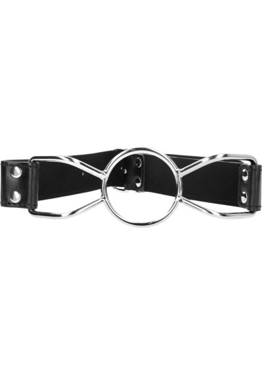 Φίμωτρο από δερματίνη σε μαύρο χρώμα, μήκους 60 εκ.