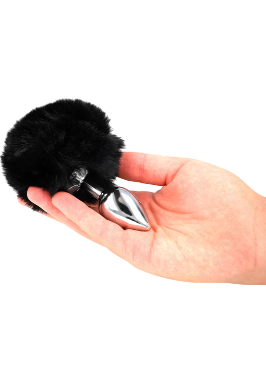 Σφήνα με ουρά από ατσάλι σε μαύρο χρώμα, μήκους 15 εκ. και μέγιστης διαμέτρου 3 εκ.