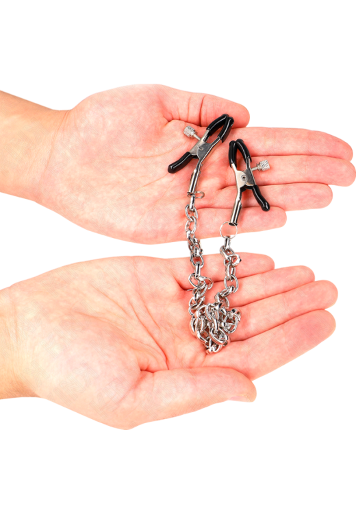 Μεταλλικοί σφιγκτήρες σε μαύρο χρώμα, μήκους 30 εκ. με ενσύρματο κοντρόλ