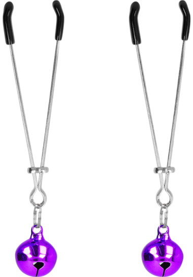 Μεταλλικοί σφιγκτήρες θηλών σε ασημί χρώμα