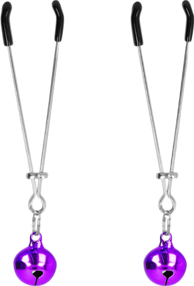 Μεταλλικοί σφιγκτήρες θηλών σε ασημί χρώμα