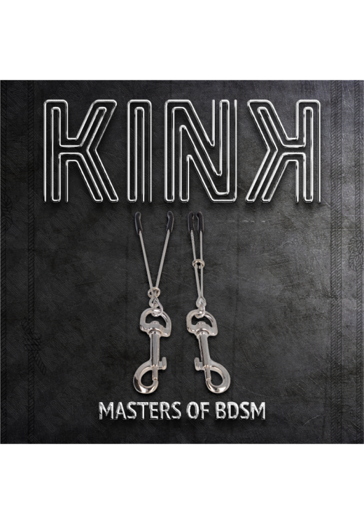 Μεταλλικοί σφιγκτήρες θηλών σε ασημί χρώμα