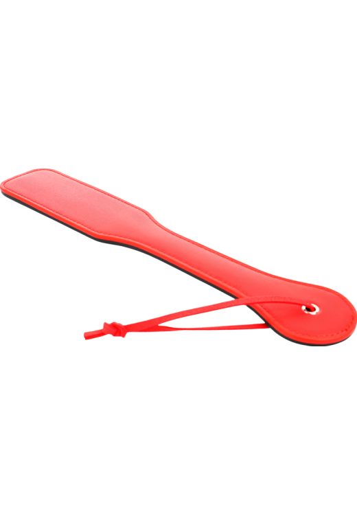 Κουπιά από δερματίνη σε κόκκινο χρώμα, μήκους 40 εκ.