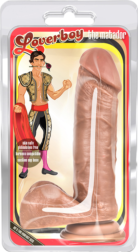 Xl ομοίωμα πέους από pvc σε μπεζ χρώμα, μήκους 20,3 εκ. και μέγιστης διαμέτρου 4,4 εκ.