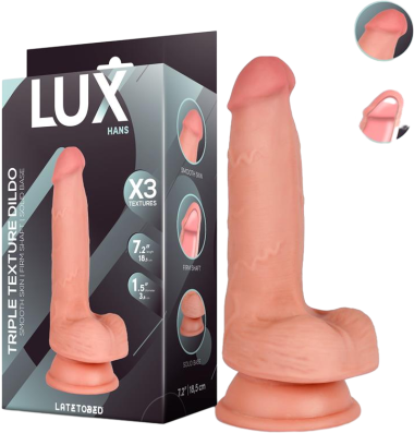 Ομοίωμα πέους από pvc σε φυσικό χρώμα, μήκους 18,5 εκ. και μέγιστης διαμέτρου 3,8 εκ.