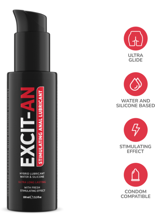 Πρωκτικό λιπαντικό με άρωμα ουδέτερο σε συσκευασία 100 ml