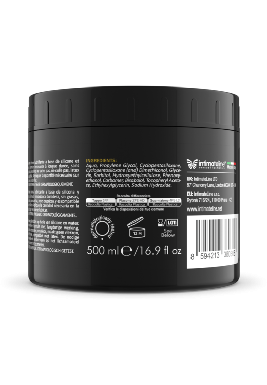 Πρωκτικό λιπαντικό με άρωμα ουδέτερο σε συσκευασία 500 ml