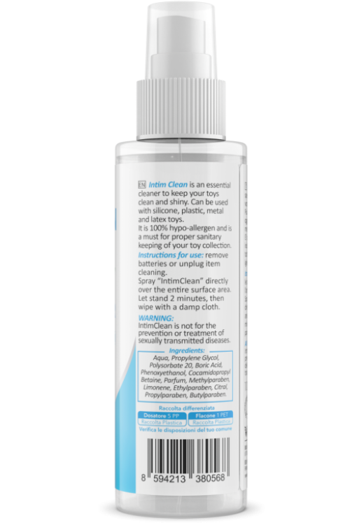 Καθαριστικό Intimclean Toy Cleaner 100 ml