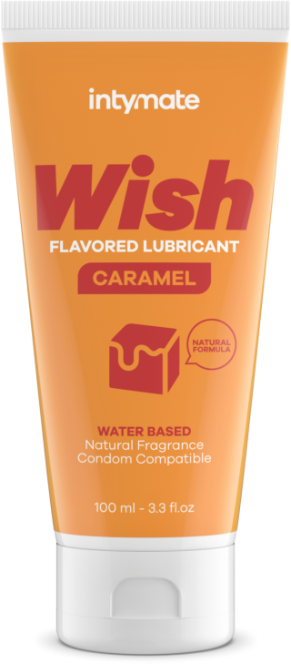 Λιπαντικό με γεύση καραμέλα σε συσκευασία 100  ml