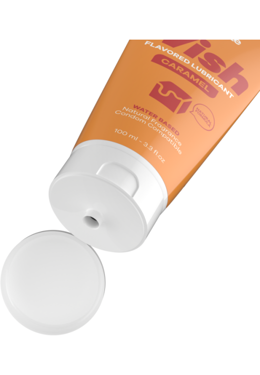 Λιπαντικό με γεύση καραμέλα σε συσκευασία 100  ml