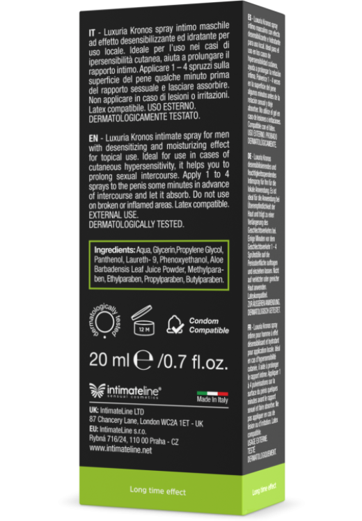 Επιβραδυντικό σπρέι σε συσκευασία 20 ml