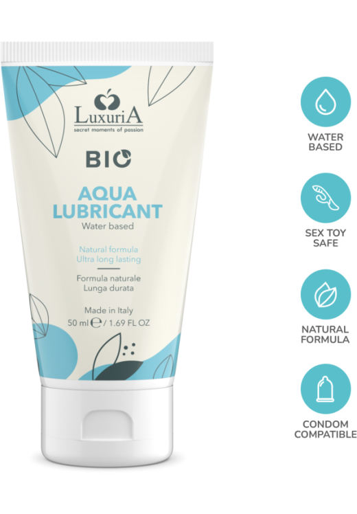 Οργανικό λιπαντικό με άρωμα ουδέτερο σε συσκευασία 50  ml