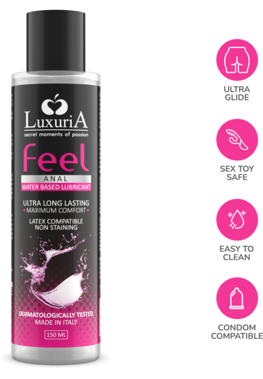 Πρωκτικό λιπαντικό με άρωμα ουδέτερο σε συσκευασία 150 ml