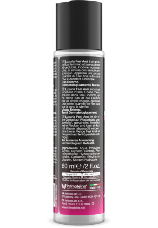 Πρωκτικό λιπαντικό με άρωμα ουδέτερο σε συσκευασία 60 ml