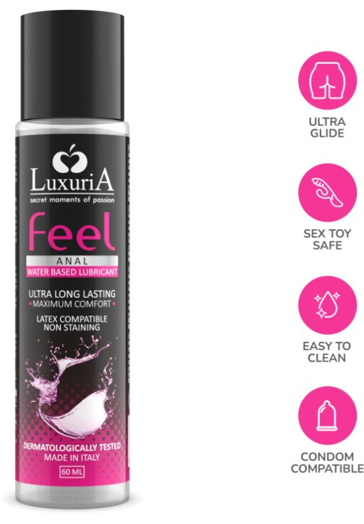 Πρωκτικό λιπαντικό με άρωμα ουδέτερο σε συσκευασία 60 ml