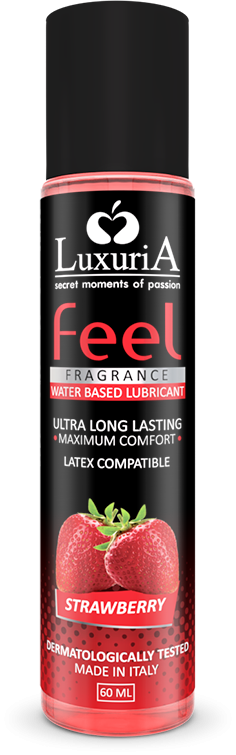 Λιπαντικό με άρωμα φράουλα σε συσκευασία 60 ml