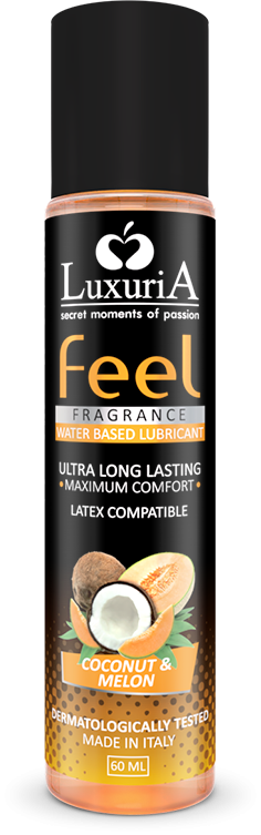 Λιπαντικό με άρωμα καρύδα και πεπόνι σε συσκευασία 60 ml