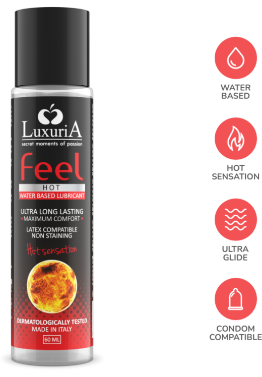 Θερμαντικό λιπαντικό με άρωμα ουδέτερο σε συσκευασία 60 ml